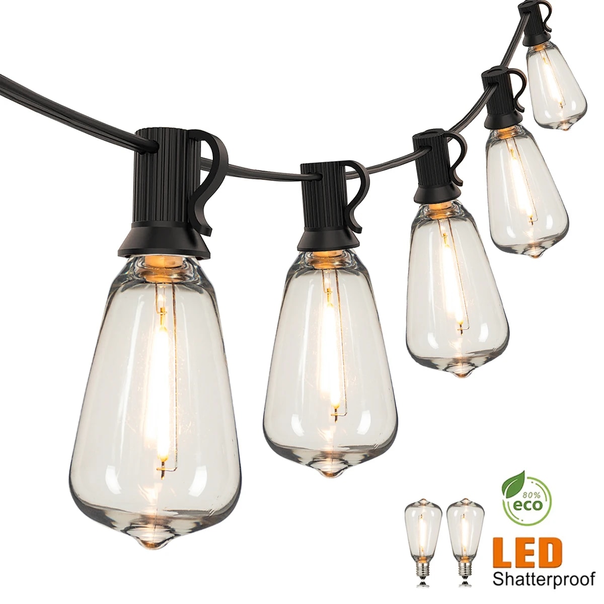 Smart Garden Kit - ST38-Guirxiété Lumineuse LED d'Extérieur en Plastique,
