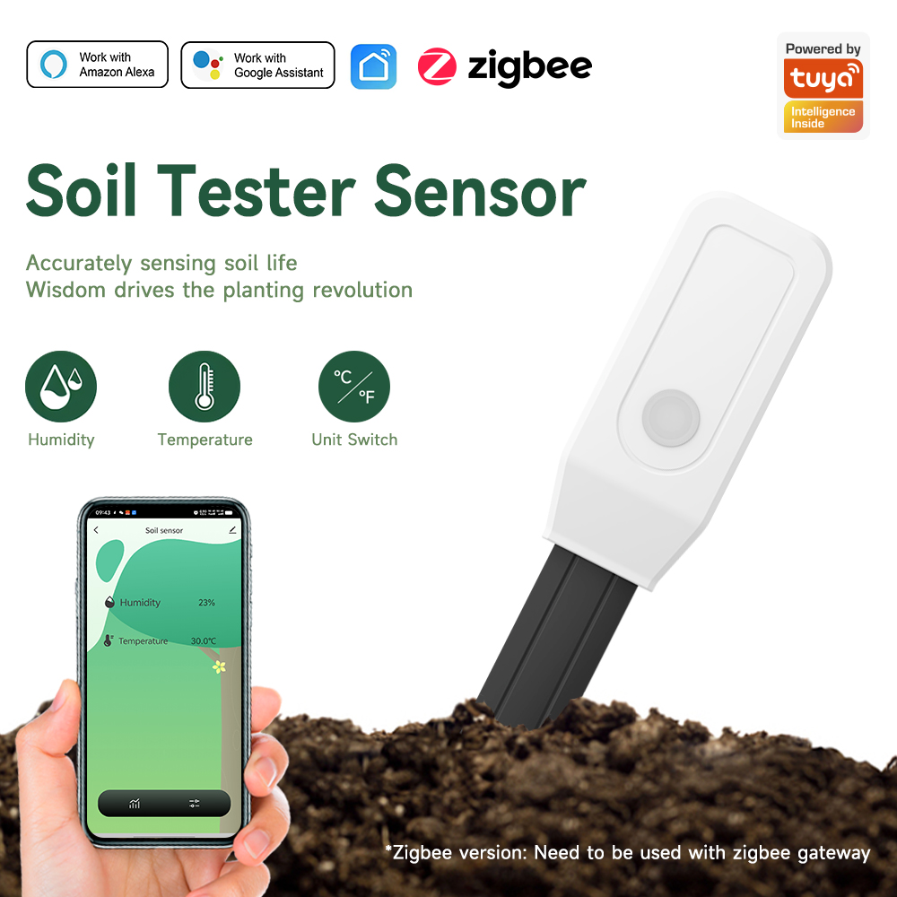 Plant Monitor - Capteur intelligent de test de sol,