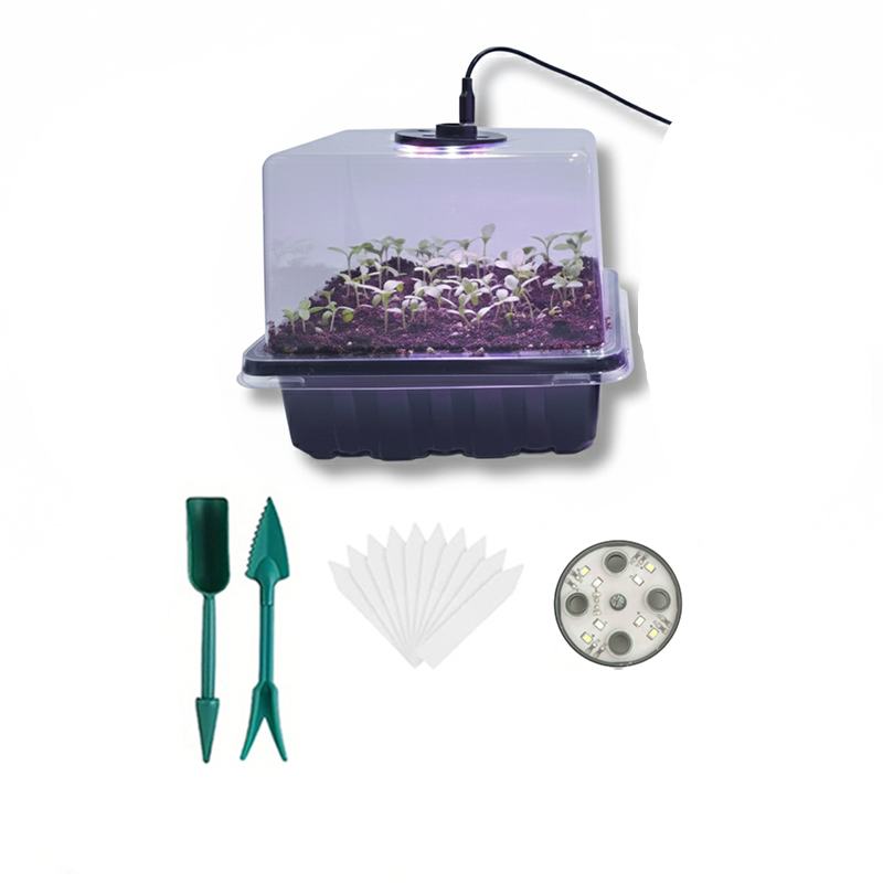 Indoor Garden Kit - Lot de 1/2/3 plateaux de germination