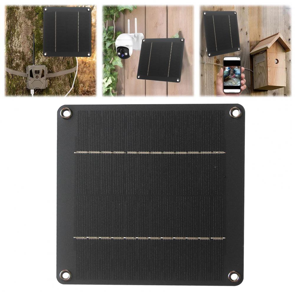 Garden Camera - Panneau solaire léger 4W 12V en