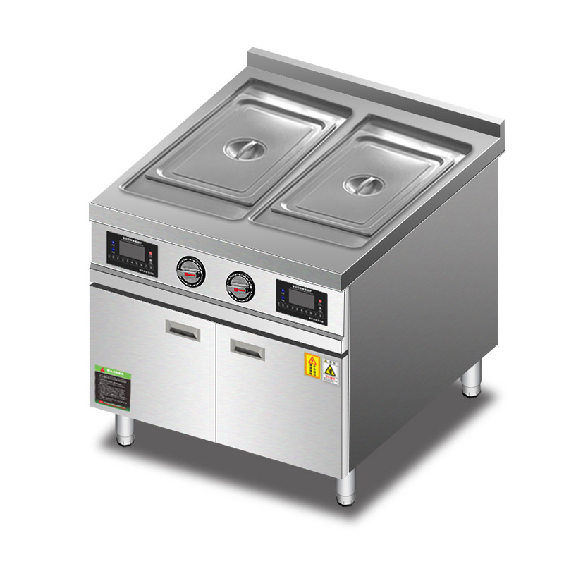 Smart Pot - Chauffe-soupe commercial à induction double cuve