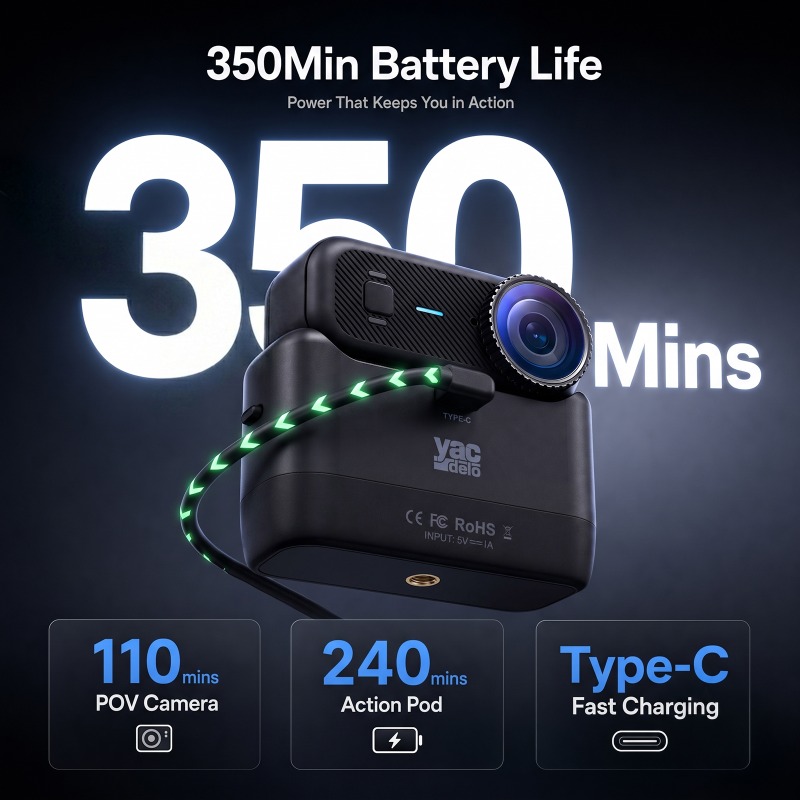 Caméra d'action APEX 4K, mini  - Garden Camera avis et prix