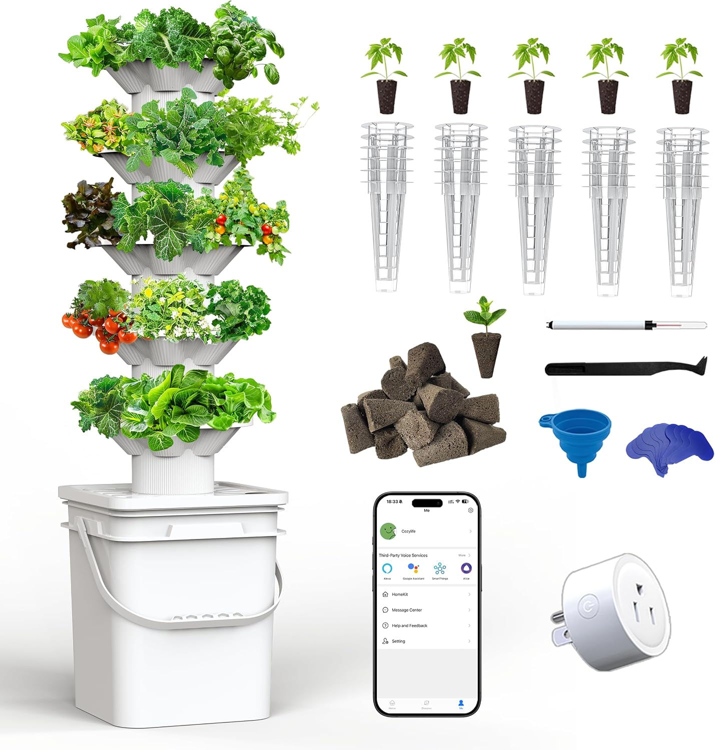 Kit de système de culture hydr - Indoor Garden Kit avis et prix